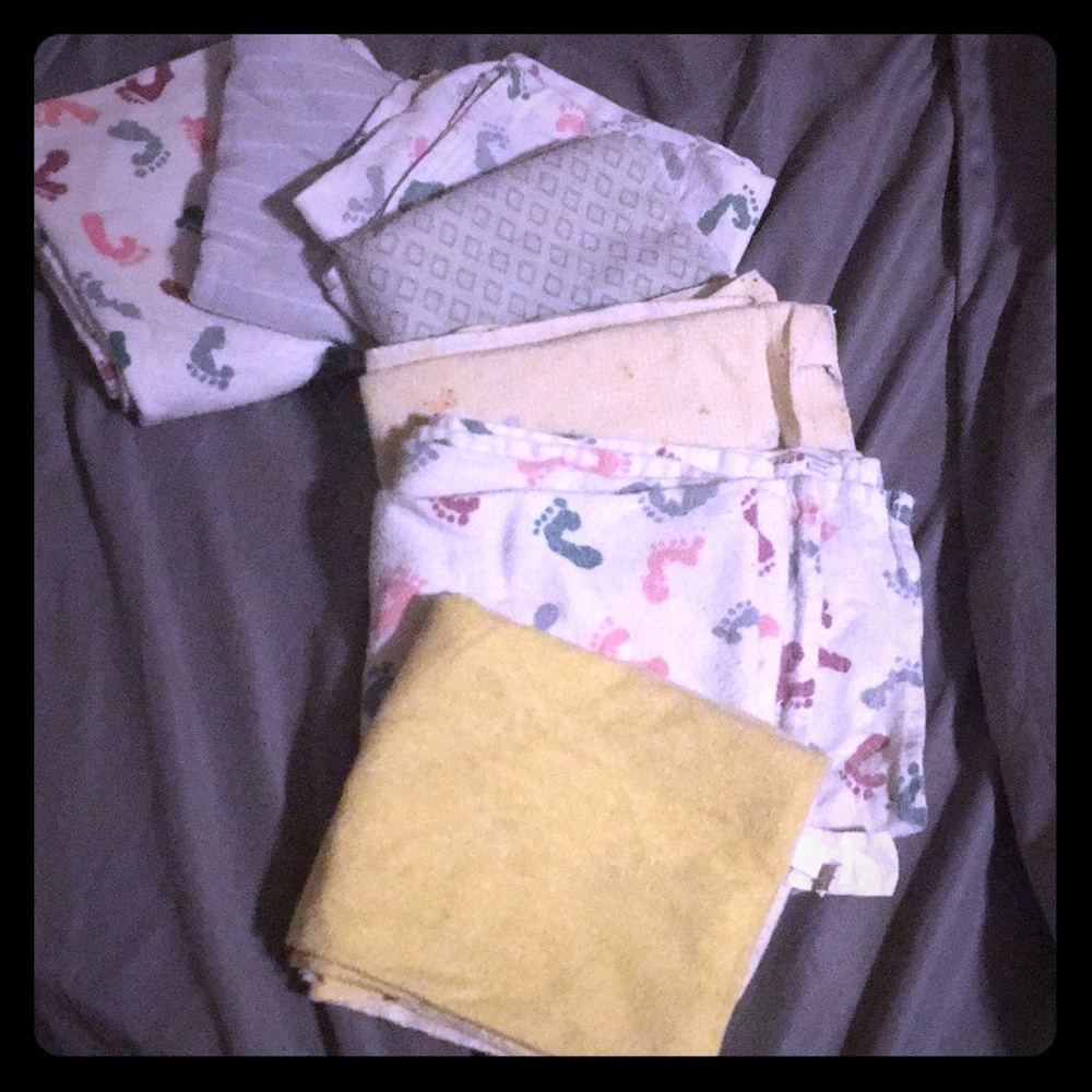 Lot/bundle of baby blankets ALL for $15